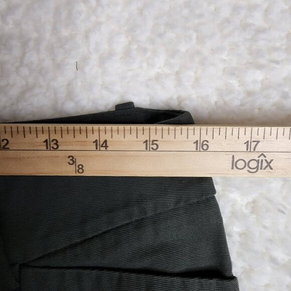 Massimo‎ Pants Casual Womens Size 10 fit 3 Stretch Grey Straight Leg Flat Front - Picture 9 of 12